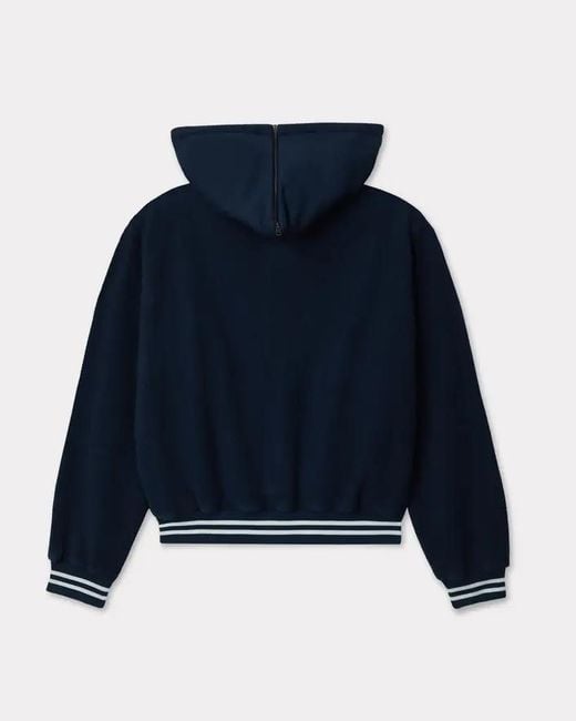 KENZO Blue Badges Embroidered Afterhood Jacket for men