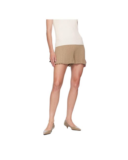 Lisa Yang White Feliza Shorts