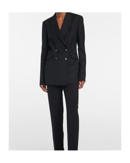 Gabriela Hearst Black Angela Wool Blazer
