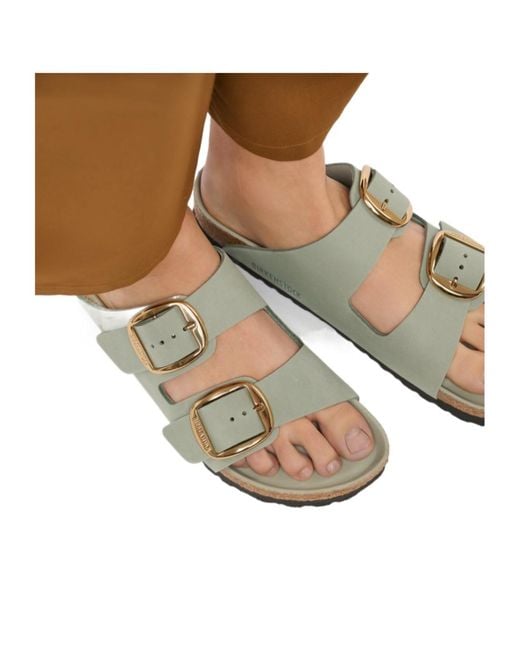 Birkenstock Green Arizona Big Buckle