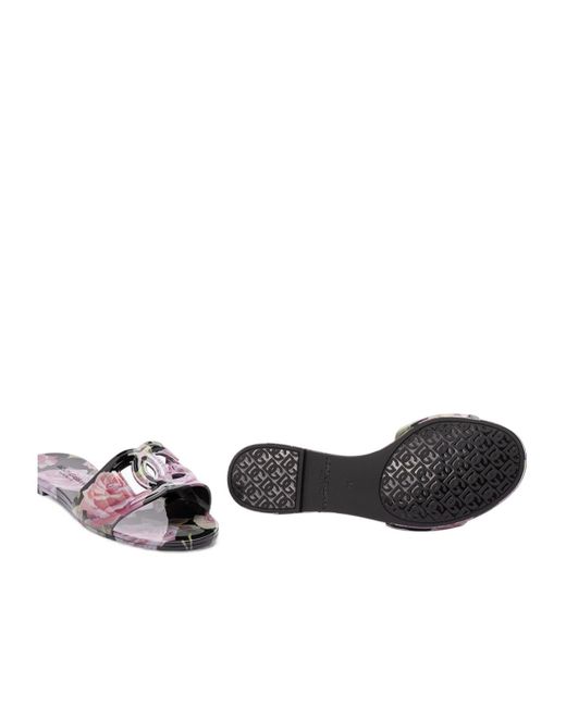 Dolce & Gabbana Black Sliders