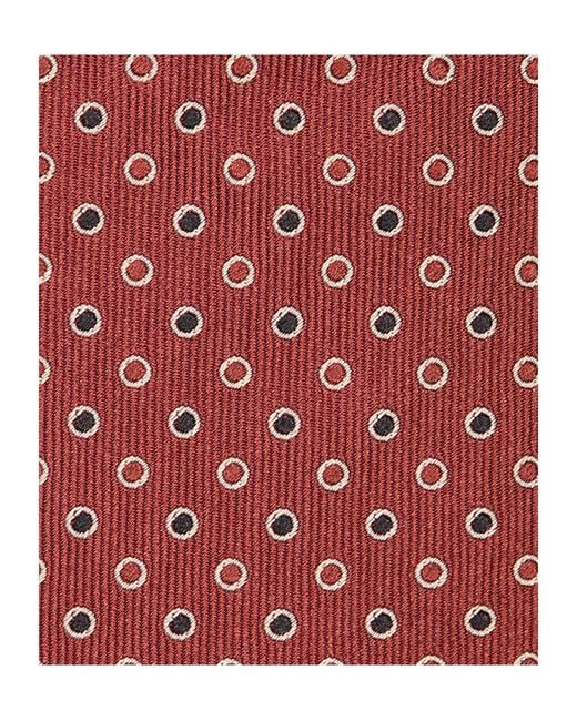 Giorgio Armani Red Pointed-Tip Tie for men