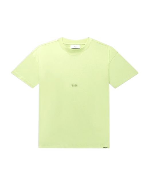 BALR Yellow Logo Box T-Shirt for men