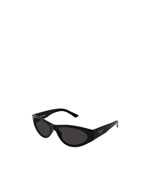 Balenciaga White Eyewear Cat-Eye Frame Sunglasses