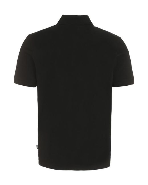 Boss Blue Boss Pallas Embroidered Straight Hem Polo Shirt for men