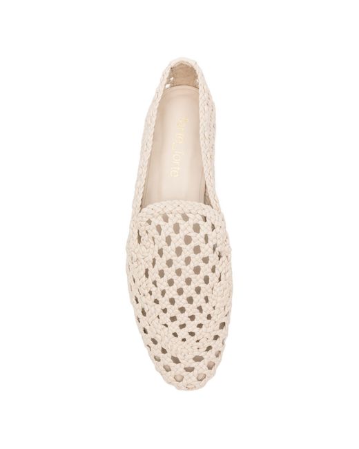 Forte_forte Natural Woven Loafers