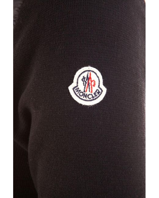 Moncler Gray Long-Sleeved Sweater