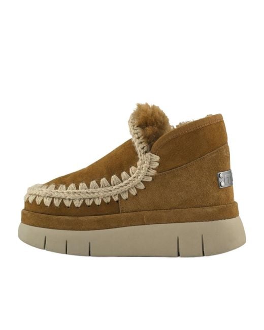 Mou Brown Bounce Welt Sneakers