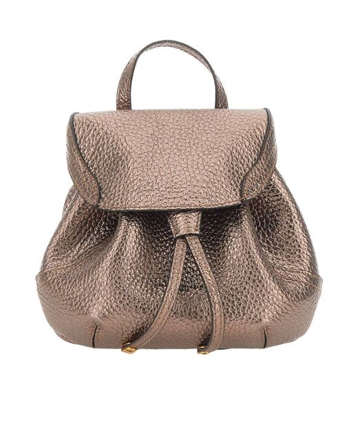 Gianni Chiarini Brown Violette Drawstring Backpack