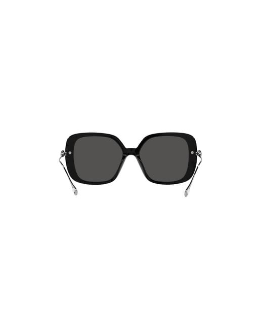 Swarovski Multicolor Oversized Square Frame Sunglasses