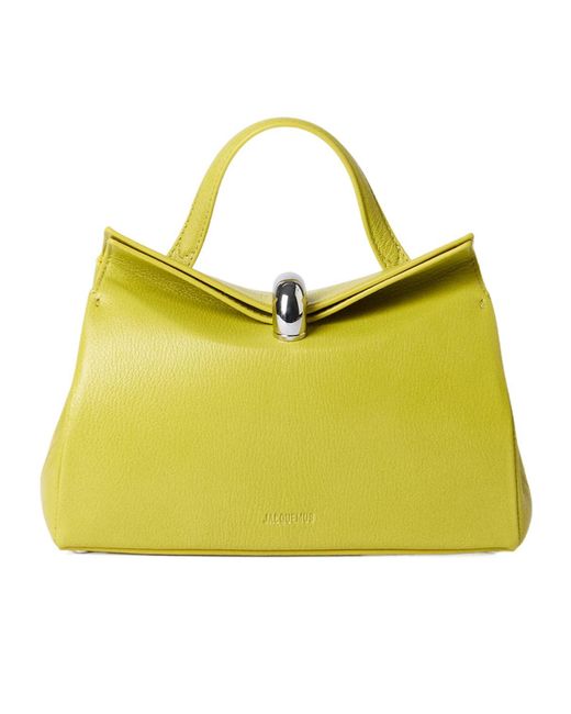 Jacquemus Yellow The Small Valérie Tote Bag