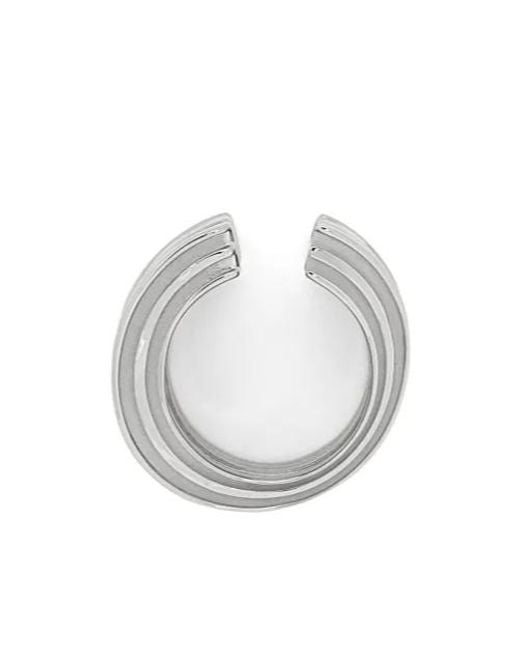 Loewe White Graphic Ring for men