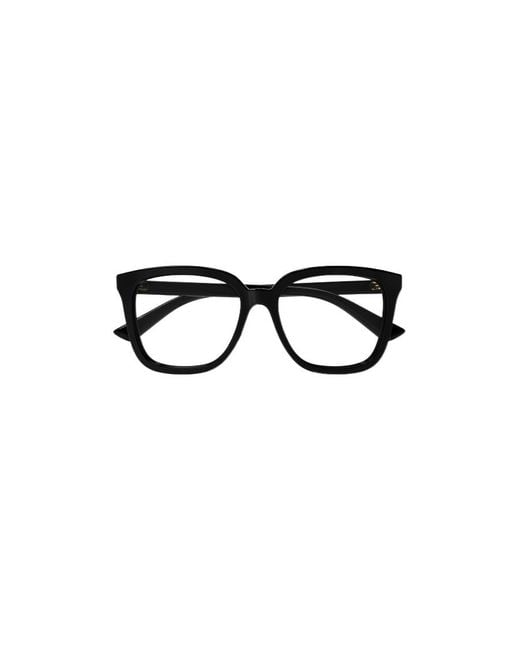 Gucci Black Eyewear Gg1319O Rectangular Glasses