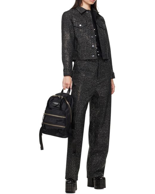 Marc Jacobs Black The Biker Medium Backpack