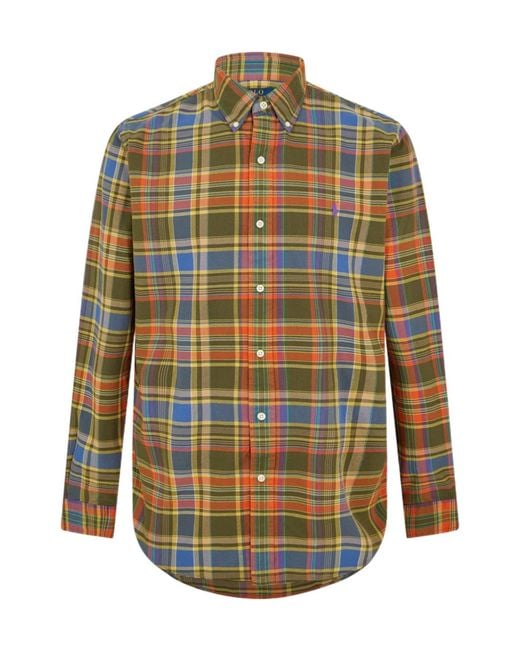 Polo Ralph Lauren Multicolor Check Long Sleeve Shirt for men
