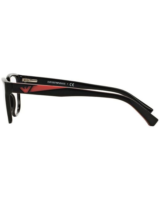 Emporio Armani White Logo Flat Mirror