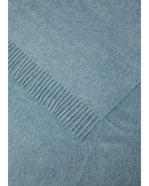 Loro Piana Blue Unito Blanket