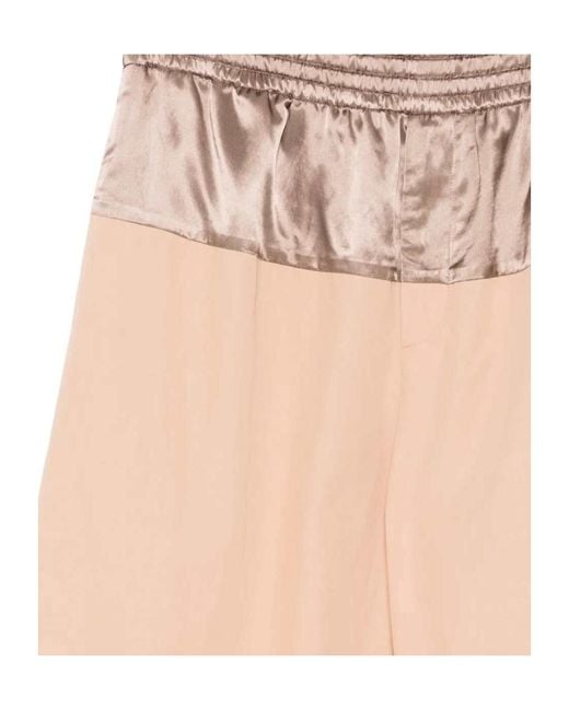 Dries Van Noten White Casual Pants With Elastic Waist for men