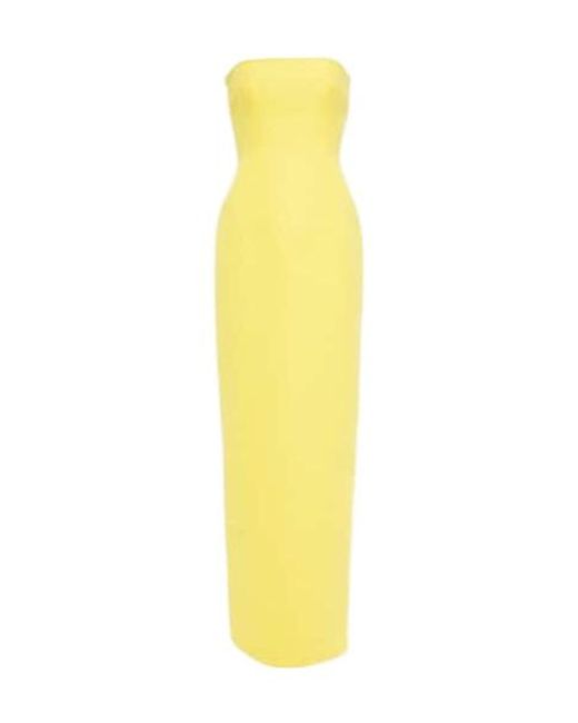 Emilia Wickstead Yellow Laelia Floral Jacquard Maxi Dress