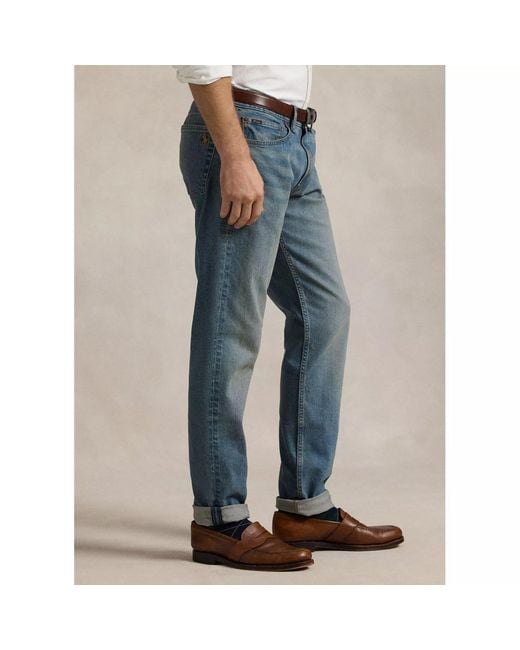 Polo Ralph Lauren Blue Slim Fit Denim Jeans for men