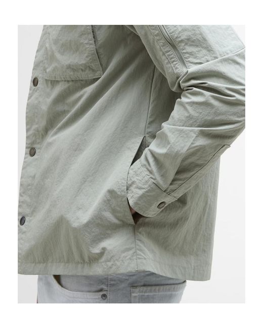 Barbour Green Shirt-Style Casual Jacket for men