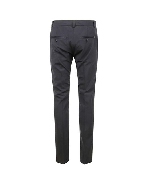 Dondup Blue Tailored Pants for men