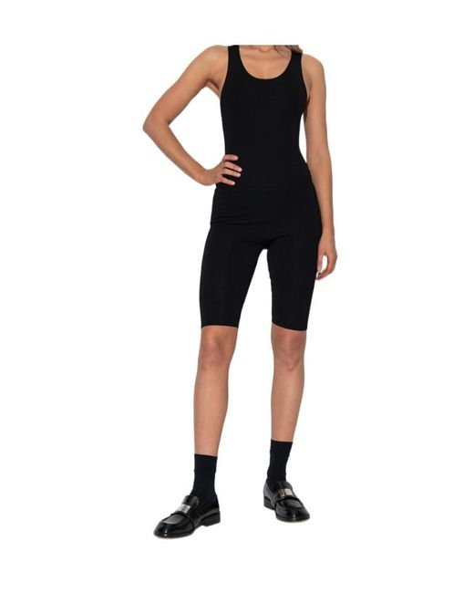 Entire studios Black Ribbed Shorts for men