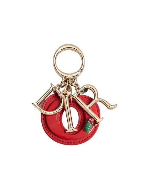 Dior Red Jardin D'Atelier Bag Charm