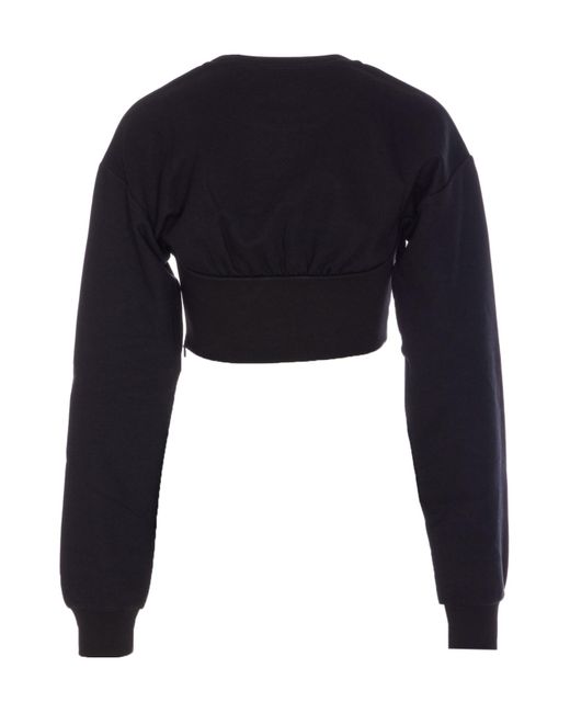 Patrizia Pepe Blue Cropped Jacket