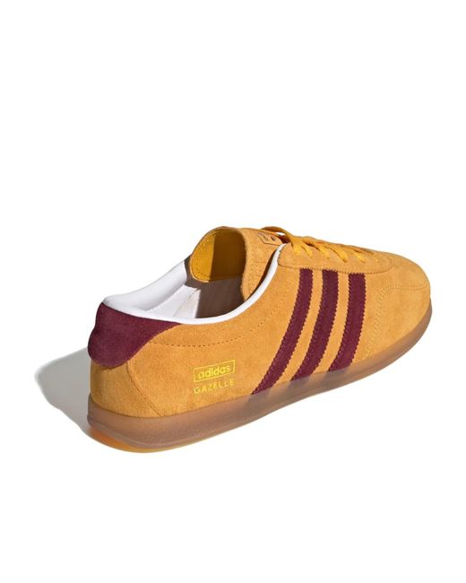 Adidas Orange Originals Gazelle Lo Pro Low-Top Sneakers