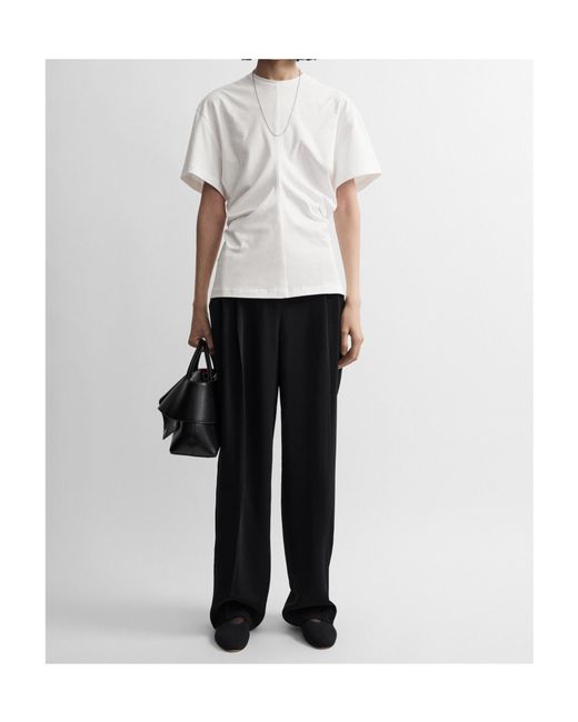 Totême White Short-Sleeved T-Shirt