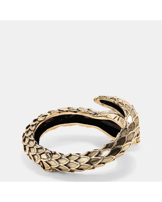 Chloé Metallic Snake Bracelet Ld05