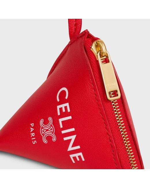 Céline Red Berlingot Charm