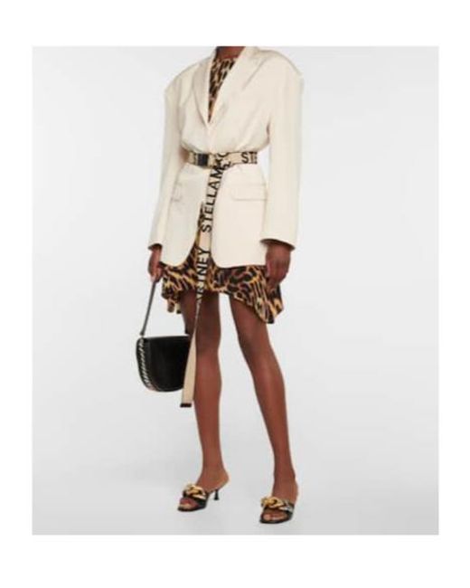 Stella McCartney Multicolor Animal-Print Minidress