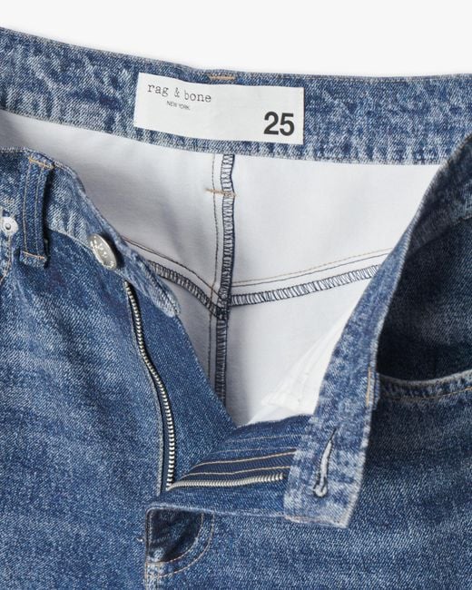 Rag & Bone Blue Belt Loop Jeans