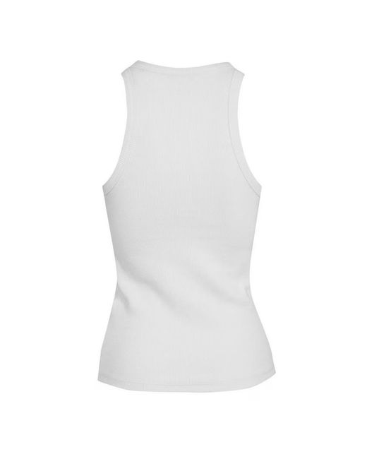 Anine Bing White Sleeveless Vest