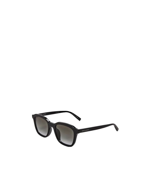Saint Laurent Metallic Square Sunglasses for men