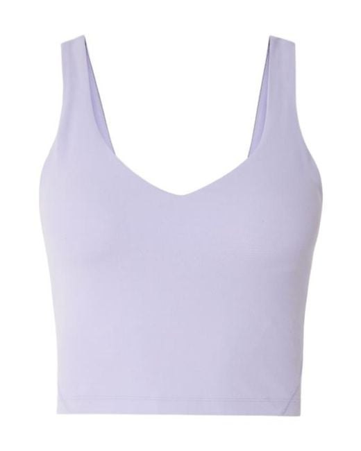 lululemon athletica Purple Soft Elastic Vest