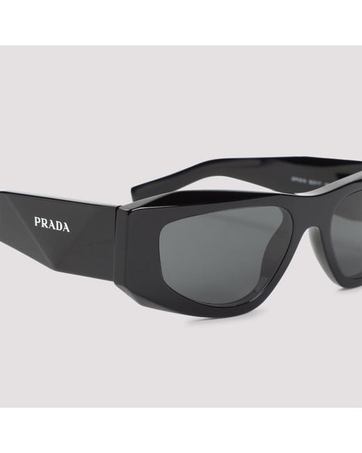 Prada White Eyewear Cat-Eye Sunglasses for men