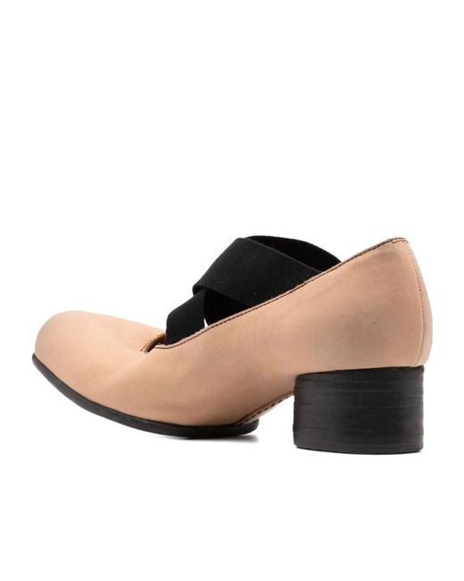 Uma Wang Natural Square Toe Ballet Flats