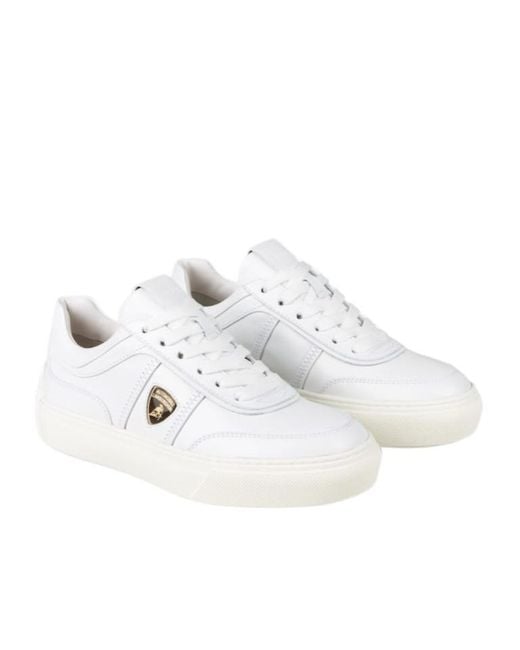 Tod's White Laced Sneakers