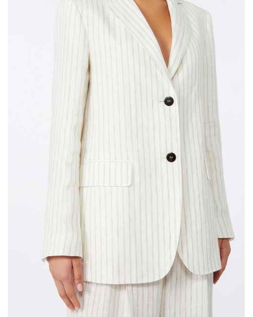 Max Mara White Blazers