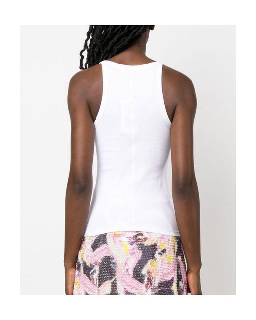IRO White Thin Shoulder Strap Vest