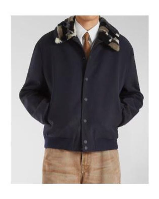 Fendi Blue Blouson for men