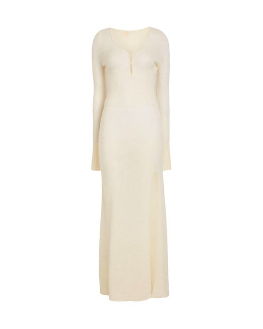 Jacquemus White Long Dresses