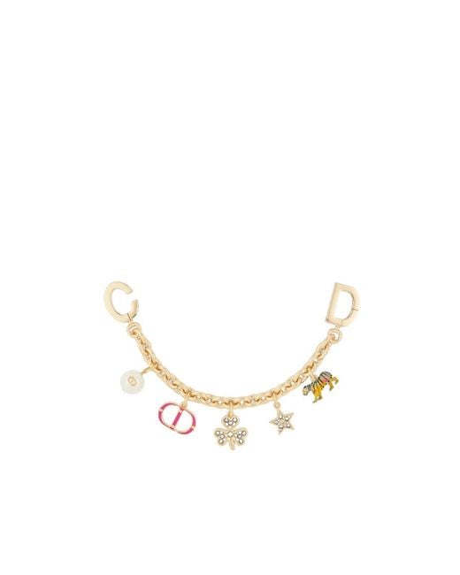 Dior Metallic Cdlock Bag Jewelry