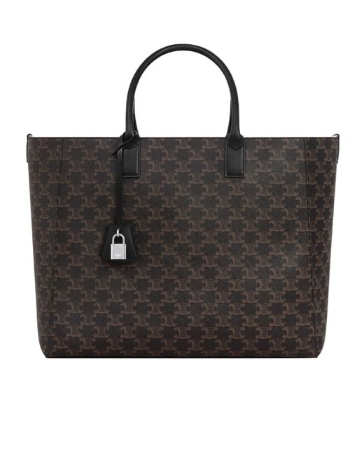 Céline Black Large Cabas for men