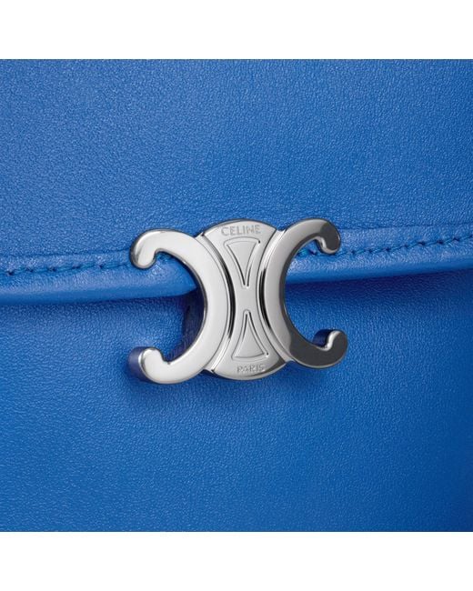 Céline Blue Vertical Pouch Soft Triomphe for men