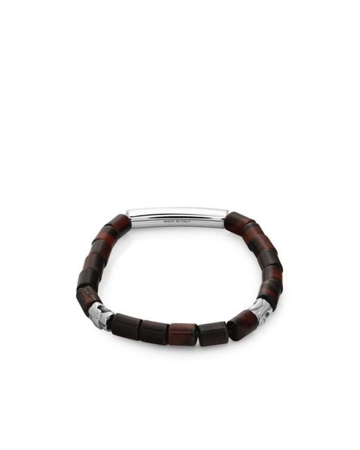Ferragamo Multicolor Stone Pattern Small Bracelet for men
