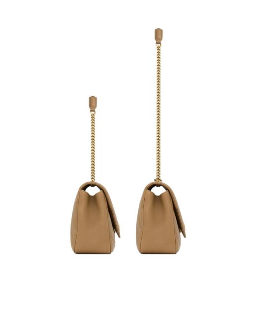 Saint Laurent Metallic Loulou Medium Shoulder Bag